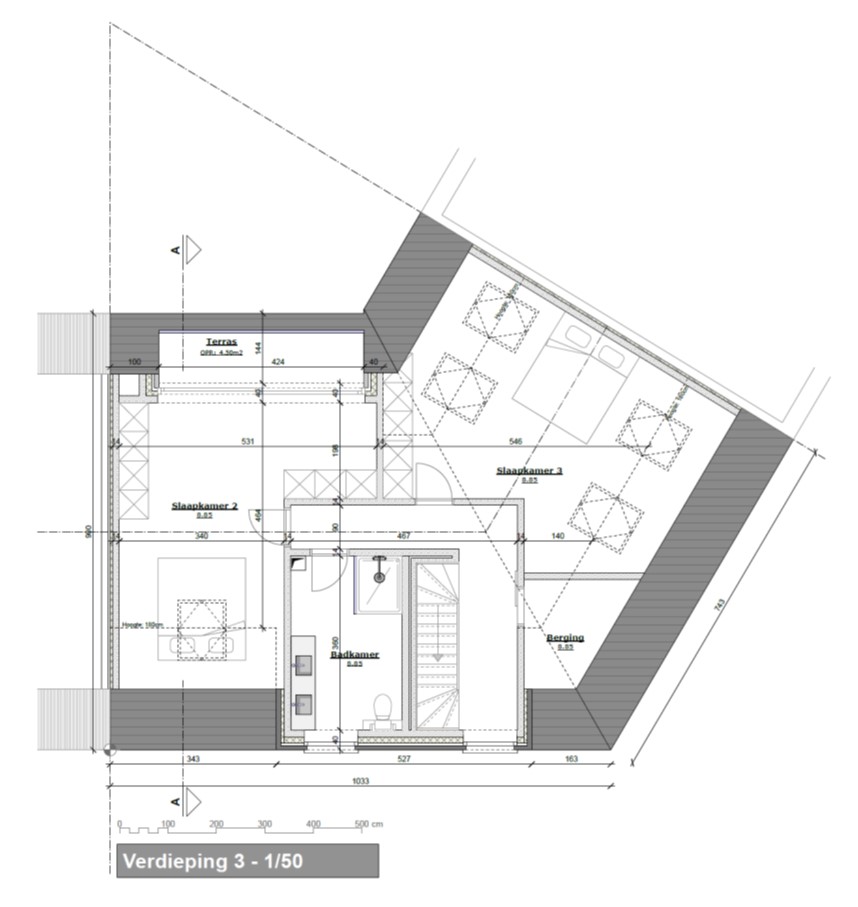 plan appartement duplex 3e vd